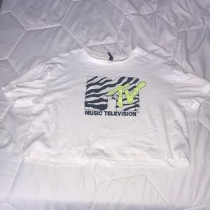 H&M MTV crop top